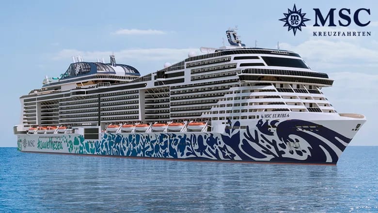 MSC Euribia — Norwegische Fjorde